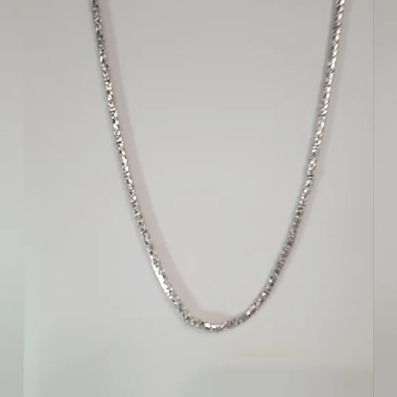 VTG SARDA STERLING SILVER 20.5 INCH NECKLACE 925 23.5g